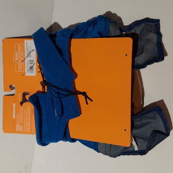 COPY - Delivery Pet Halloween Costume size Medium 2 pc Vest + Hat - Picture 4 of 7